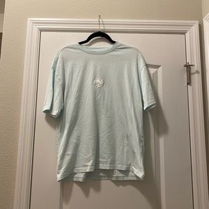 Pacsun Mens yin and yang t-shirt light blue
